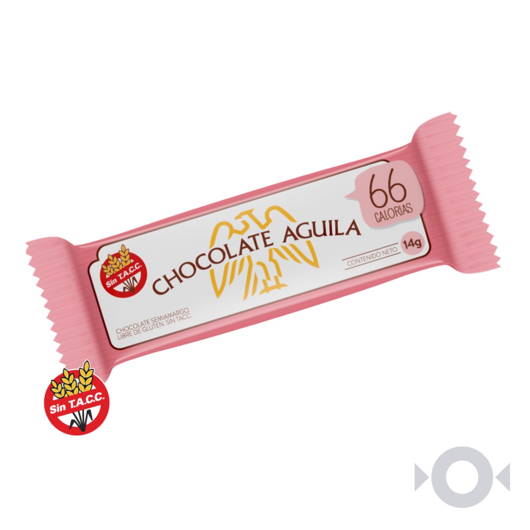 Chocolate ÁGUILA para Taza Leche x14g. x24u. | GoloMax